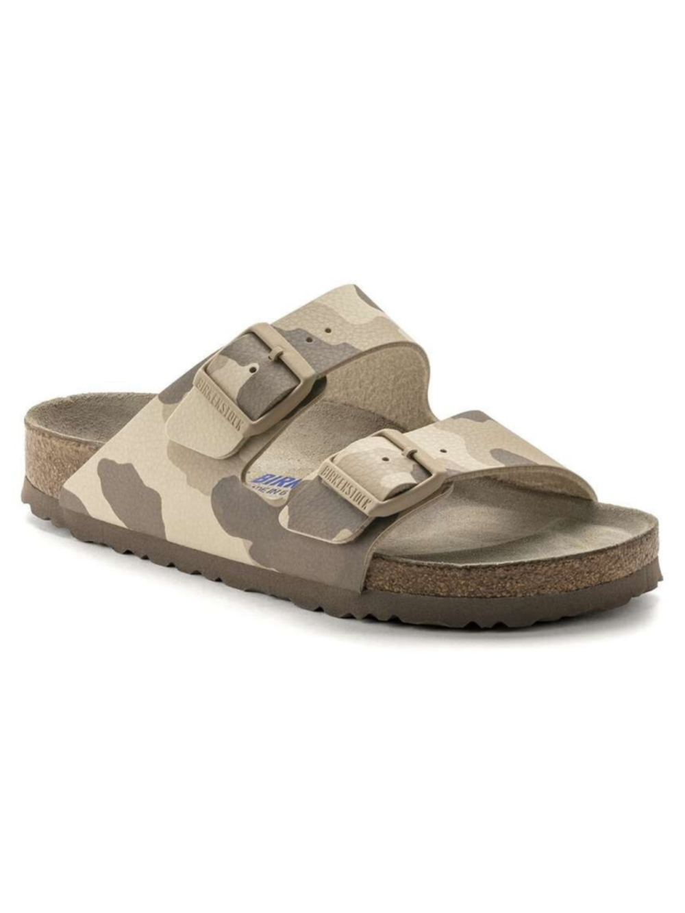 NEW Birkenstock Arizona Soft Footbed Slide Sandal Desert Soil Gray Taupe Sz 6 - Picture 2 of 12